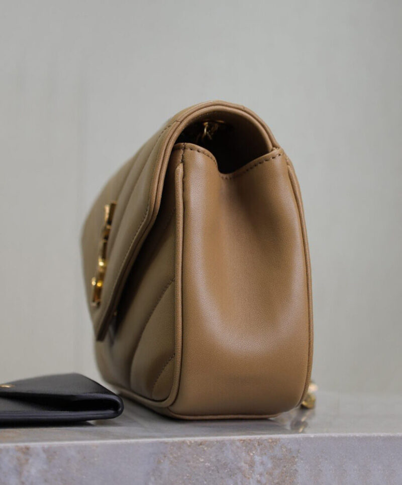 Saint Laurent Loulou Small In Matelasse Lambskin